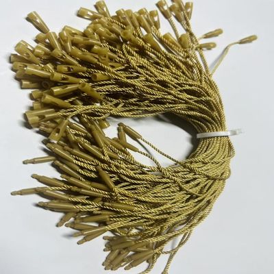 Wasserdichte geflochtenen Nylon Kleidung Tag Befestigungsmittel Snap Lock Pin Loop