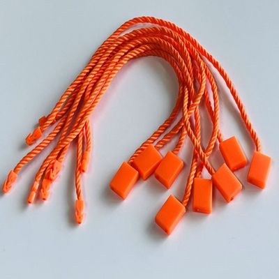 Gewebe Orange Kunststoff-Tag-Befestigungsmittel Einzelhandelsgeschäft Bekleidung Zubehör