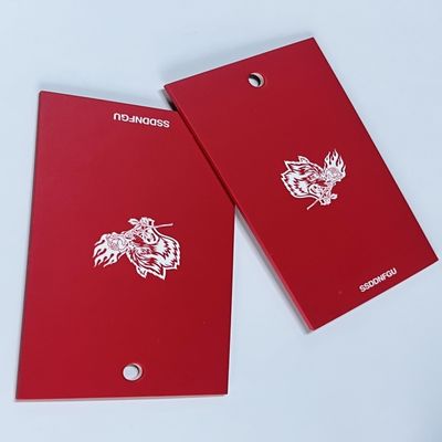 Compatibility Fits Most Standard Tags Custom Clothing Hang Tags with Snap Lock Style