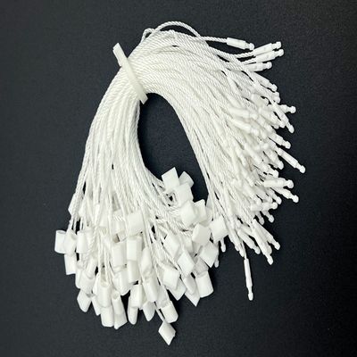 Gewebe Weiß Polyester Sicherheitsschleife Kunststoff Tag Befestigungsmittel Universal