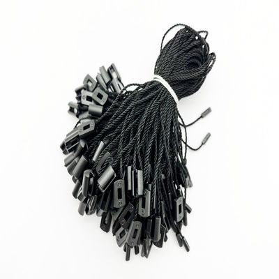 OEM Gepäcksack Hängetag Schloss String Preis-Tag Befestigungsmittel Schwarz