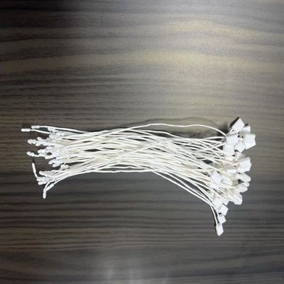 Individualisierte Hang Loop-Plastik-Tag-Befestigungen für Modeartikel und Gepäckzubehör Kleidungstag-Befestigungen