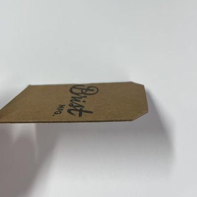 Fluoreszierende grüne Preise Kleidung Hanger Tag und Etiketten für Taschen Kleidung Accessoires