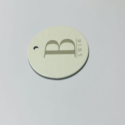 Massenhandel Runder Kleidungsstück Swing Tags Custom Label Tags für Kleidung