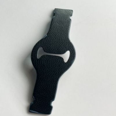 Schwarze Jeans Leder Patch Labels Zubehör für Handtaschen Handgefertigte Gegenstände