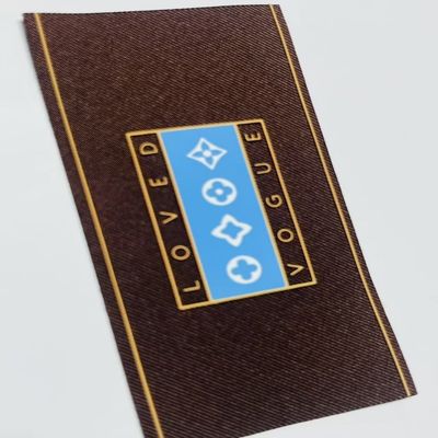 Bekleidung Gewebte Bekleidung Etiketten Logo-Tags Maßgeschneiderte Designs für Handwerk
