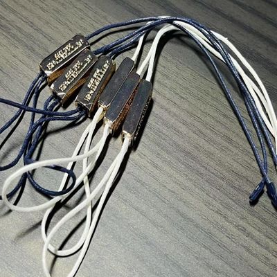 Handelsmarkierung Nylon-Hang-Tag-Befestigungsmittel Schleife Odm