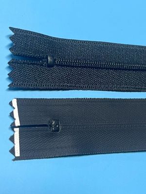 ODM Wiederverwendbare schwarze Nylon Reißverschlüsse für Kleidung