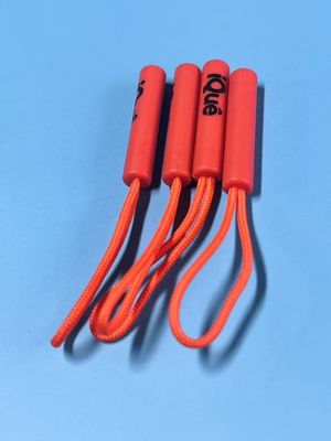 Wasserdicht Orange Plastik Schwingseile Reißverschluss Zieher für Kleidung Jumpsuit