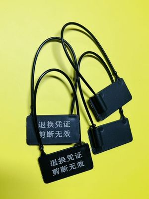ODM Schwarze Bekleidung Security Tag Bekleidung Etiketten Tags für Kleidungsgeschäfte