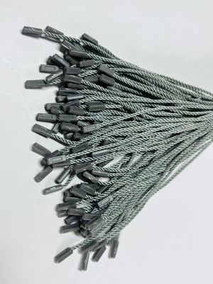 Graue POM-Plastik-Nylon-Tag-Befestigungsmittel