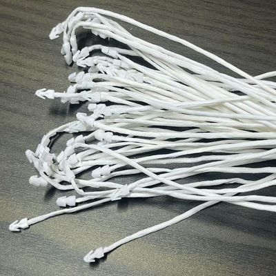 Individualisierte Hang Loop-Plastik-Tag-Befestigungen für Modeartikel und Gepäckzubehör Kleidungstag-Befestigungen