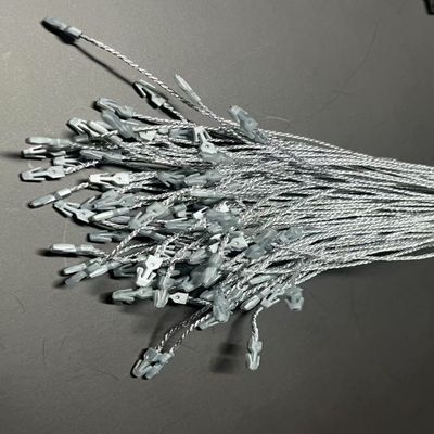 Zusammengefasste Aluminium-Plastik-Hang-Tag-Befestigungen für Stoffbekleidung