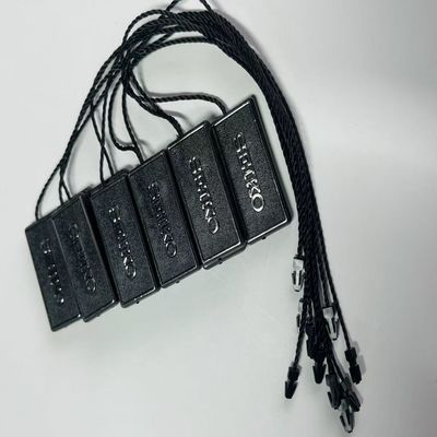 Wetterfest 3 Zoll schwarz Hang Tag String Swing Tag Thread 100pcs