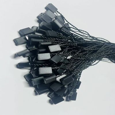 ODM 7 Zoll Rechteck schwarz Kunststoff Tag Befestigungen String flexibel