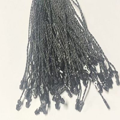 ODM 7 Zoll Rechteck schwarz Kunststoff Tag Befestigungen String flexibel