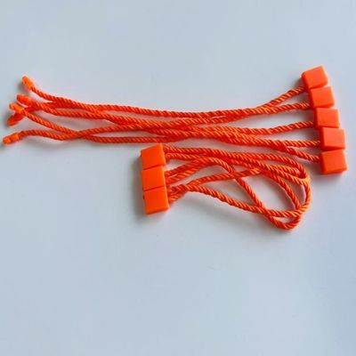 Gewebe Orange Kunststoff-Tag-Befestigungsmittel Einzelhandelsgeschäft Bekleidung Zubehör