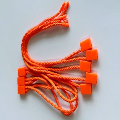 Gewebe Orange Kunststoff-Tag-Befestigungsmittel Einzelhandelsgeschäft Bekleidung Zubehör