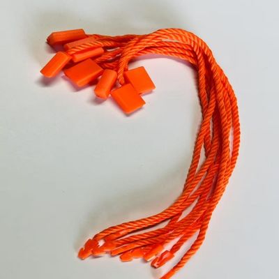 Gewebe Orange Kunststoff-Tag-Befestigungsmittel Einzelhandelsgeschäft Bekleidung Zubehör