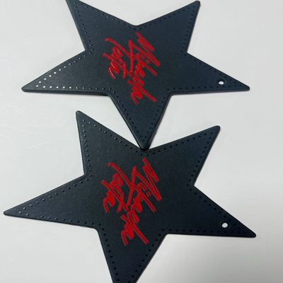 Gewerbliche Swing-Kleidung Kleidung Hängen Tag Star Design Für Partys