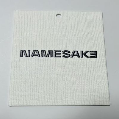 Schreibfähige Bekleidung Kleidung Hang Tag 280gsm Bristol Board für den Einzelhandel
