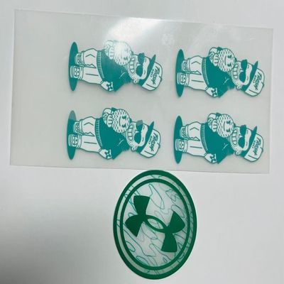 Express Shipping and Ink Screen Printing Heat Transfer Clothing Labels for Pet Size 38*54mm