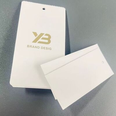 Fits Most Standard Tags Custom Clothing Hang Tags Easy To Durable Material Suitable For Garment And Apparel Presentation