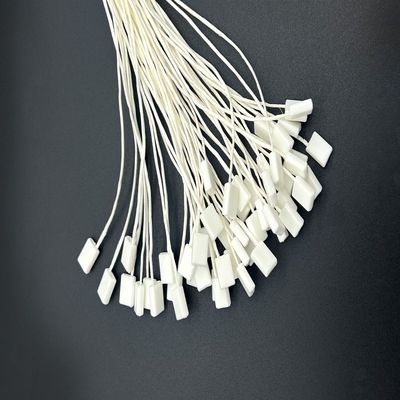 Individualisierte Hang Loop-Plastik-Tag-Befestigungen für Modeartikel und Gepäckzubehör Kleidungstag-Befestigungen