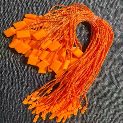 Wischen Sie mit einem weichen Stoff Plastik-Tag-Befestiger Standard Hängen Länge ca. 10 Zoll und leicht zu handhaben für verschiedene Markierung Anforderungen